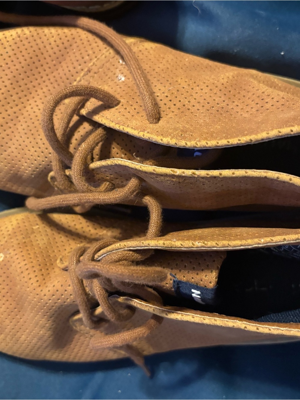 Nautica Men’s Tan Suede Chukka Boots